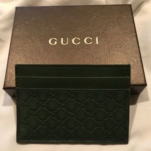 Gucci wallet with money clip